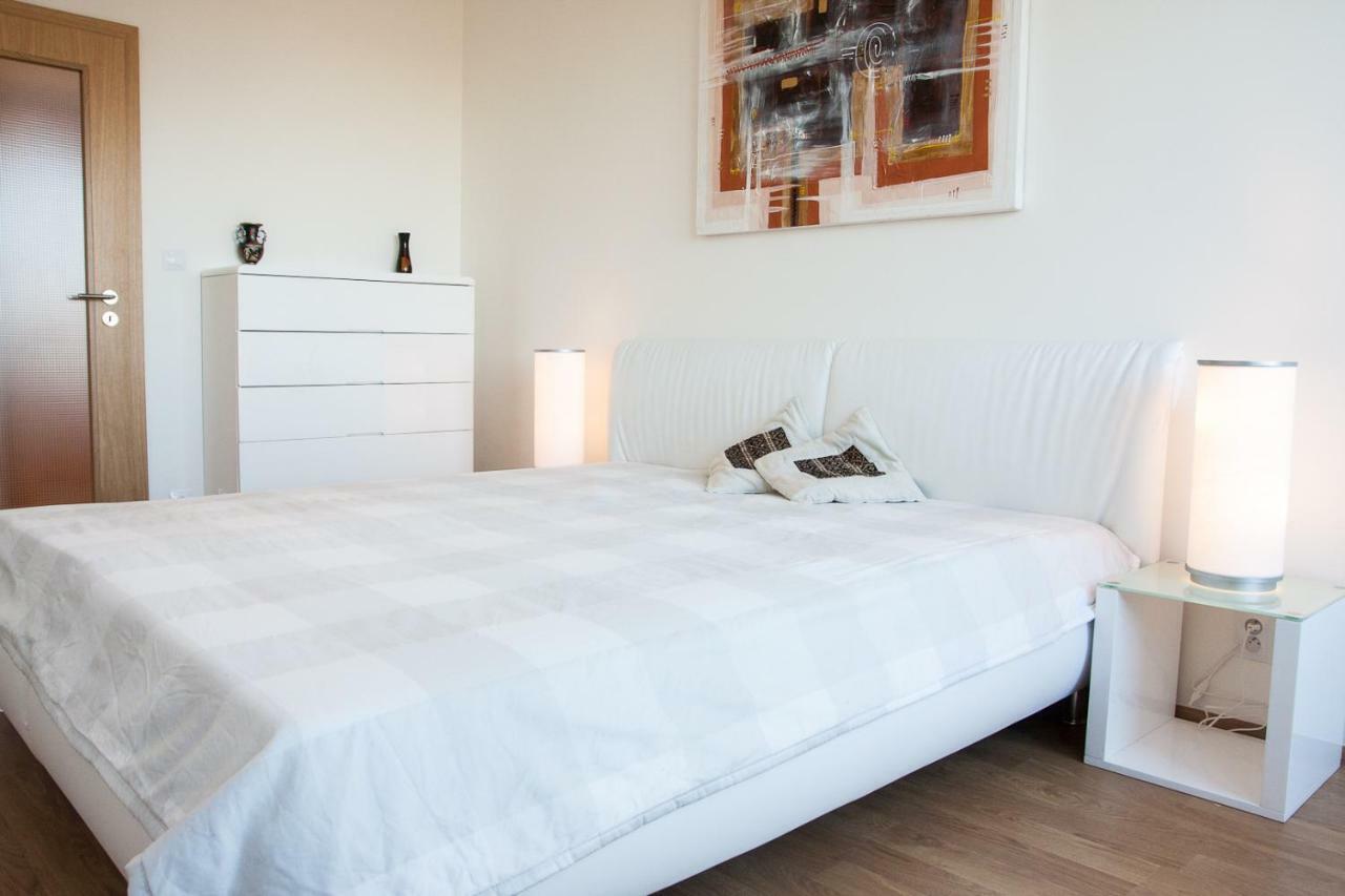 Prostorny 3 Pokojovy Apartman S Dvema Terasami Прага Екстериор снимка
